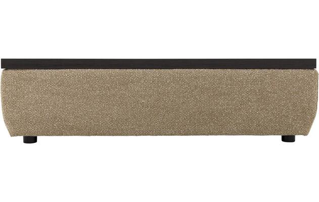 Goossens hocker lago bruin stof - 8252196-{merk}-lago-hocker-stof-04